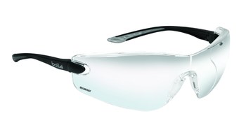 Picture of Bolle Safety Cobra 253-CB-400 Clear Black/Gray Universal Polycarbonate Standard Safety Glasses (Main product image)