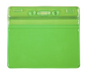 Picture of Menda 35095 Green Horizontal Badge Holder (Main product image)