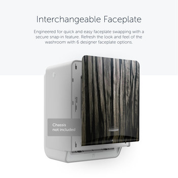 Kimberly-Clark Professional ICON Wood Dispenser Faceplate - 58830