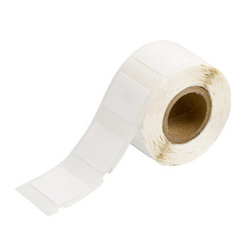 Picture of Brady White Nylon Thermal Transfer WML-511-499 Die-Cut Thermal Transfer Printer Label Roll (Main product image)