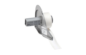 Picture of Brady White Outdoor Polyester Thermal Transfer M71C-375-422 Continuous Thermal Transfer Printer Label Roll (Main product image)