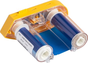Picture of Brady Blue Thermal Transfer M61-R4410-BL Continuous Thermal Transfer Printer Label Cartridge (Main product image)