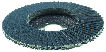 Weiler Tiger Type 29 Flap Disc 50595 - Zirconium - 4 in - 80 - Medium
