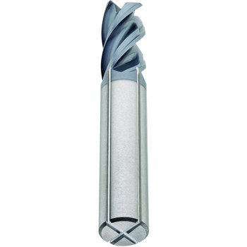 Kyocera SGS ZPCR End Mill 36804, 0.5 in, Carbide, 4 Flute