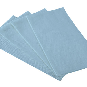 Kimberly-Clark Wypall X80 Wiper 06351, Spunlace, - 13.5 in x 24 in - Blue