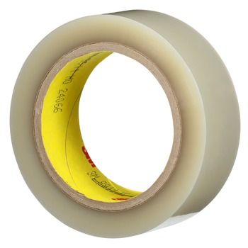 3M 7000049592 Clear Polyester Masking Tape - 1 in Width x 72 yd Length