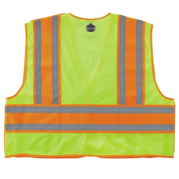 Ergodyne Glowear High-Visibility Vest 8245PSV 23395 - Size Large/XL - High-Visibility Lime