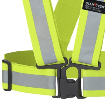 Pioneer StarTech Adjustable Safety Sash V1040860U - Size Fit All (2 in) - Green - 04490