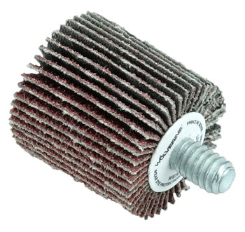 Weiler Wolverine Flap Wheel 30746 - A/O Aluminum Oxide AO - 1 in
