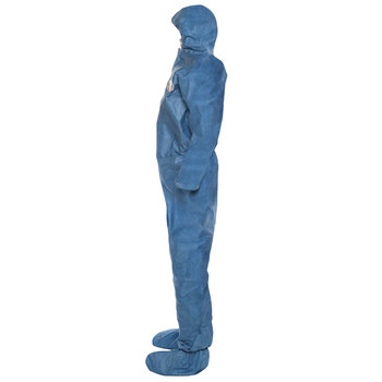 Ansell Kleenguard Chemical-Resistant Coveralls A60 45093 - Size Large - Blue