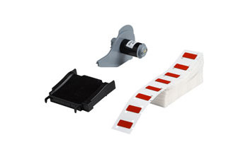 Picture of Brady Red Polyester Thermal Transfer M71EP-171-593-RD Die-Cut Thermal Transfer Printer Label Roll (Main product image)