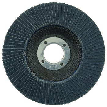 Weiler Tiger Paw Type 29 Flap Disc 51121 - Zirconium - 4-1/2 in - 80 - Medium