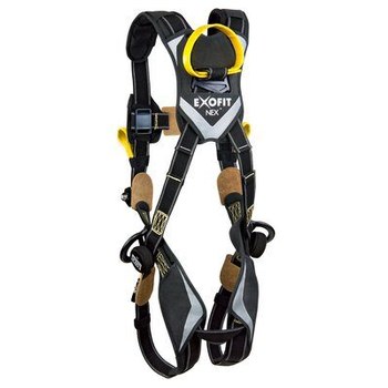 DBI-SALA ExoFit NEX Arc Flash/Rescue Body Harness 1113327, Size Large, Black - 01236