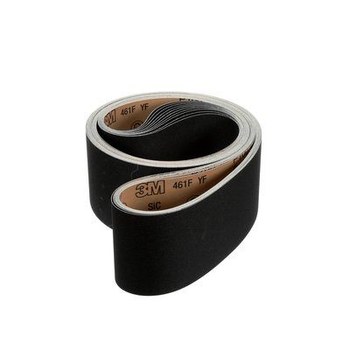 3M 461F Sanding Belt 67388 - 6 in x 131 in - Silicon Carbide - P100 - Fine