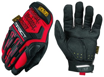 Mechanix Wear M-Pact Mechanic's Gloves MPT-02-010, Size 10, Synthetic ...