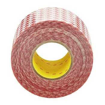 3M GPT-020F Double Coated Tape - 100 mm Width x 50 m Length - 11427