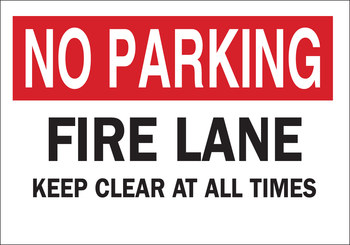 Picture of Brady B-120 Fiberglass Reinforced Polyester Rectangle White English Parking Restriction, Permission & Information Sign part number 71715 (Main product image)