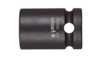 Picture of Vega Tools B - Straight Thin Wall S2 Modified Steel 25.0 mm Impact Socket 11001-D (Main product image)