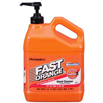 Permatex Fast Orange Waterless Hand Cleaner, 1 gal Bottle, 25219