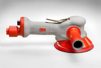 3M Standard 6 in Pneumatic Random Orbital Sander 7100088652 - 1/4 in NPT Inlet - 0.45 hp