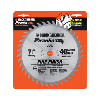 Black Decker Piranha Circular Saw Blade 77 757 7 1 4 in