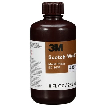 3M Scotch-Weld 7000000907 Primer Red Liquid 0.5 pt Bottle - For Use With Epoxy, Urethane - 21087