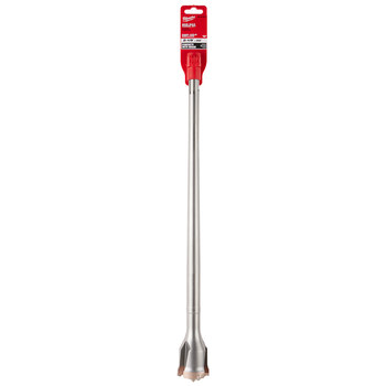 Milwaukee 2-1/8 in SDS-Max Tunnel Bit 48-20-5312 - 22 in Overall Length - 2 in Flute - Carbide Tipped - SDS-Max Shank