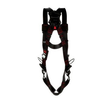 3M Protecta 1161532 Black Medium/Large Vest-Style Body Harness - 840779-16085