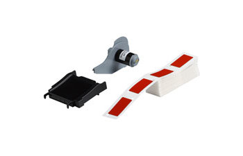 Picture of Brady Red Polyester Thermal Transfer M71EP-173-593-RD Die-Cut Thermal Transfer Printer Label Roll (Main product image)
