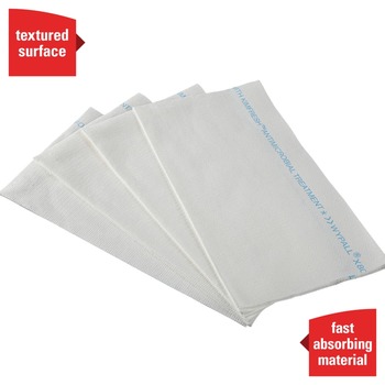 Kimberly-Clark Wypall CriticalClean X80 Wiper 06280, Hydroknit, - 12 in x 23.4 in - White