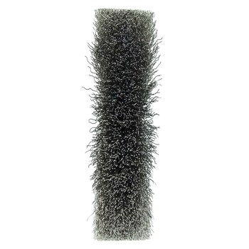 Weiler 06450 Wheel Brush - 6 in Dia - Crimped Stainless Steel Bristle