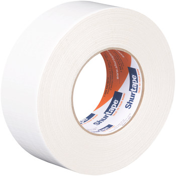 Shurtape PC 618 White Duct Tape - 48 mm Width x 55 m Length - 10 mil Thick - SHURTAPE 203672