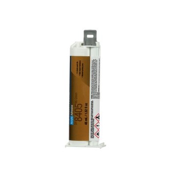 3M Scotch-Weld 8405NS Green Multi-Part Duo-Pak Acrylic Adhesive - 45 ml Cartridge - 68963