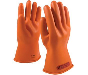 Picture of PIP Novax 147-0-11 Orange 11 Rubber Full Fingered Work Gloves (Main product image)