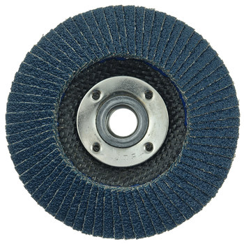 Weiler Wolverine Type 29 Flap Disc 31349 - Zirconium - 4-1/2 in - 36 - Very Coarse