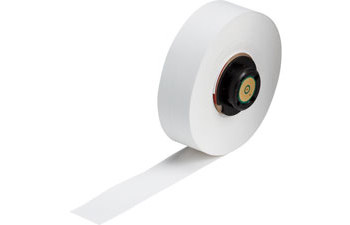 Picture of Brady White Polypropylene Thermal Transfer PTL-57-412 Continuous Thermal Transfer Printer Label Roll (Main product image)