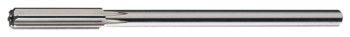 Cleveland 4001 Straight Shank Reamer - 9.5 in Overall Length - 8 Flute - 0.6238 in Straight Shank - High-Speed Steel - C26746