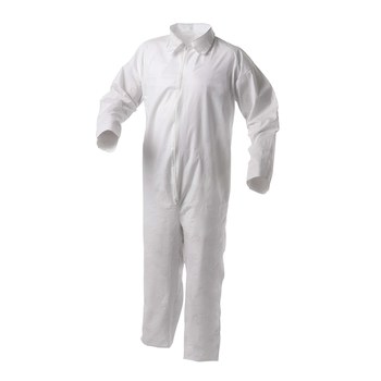 Picture of Kimberly-Clark Kleenguard A35 White 2XL Microporous Film Laminate Disposable General Purpose & Work Coveralls (Main product image)