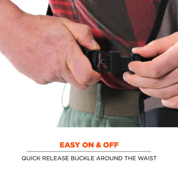 Ergodyne Arsenal Reusable Apron 5704 13694 - Size Adjustable (28-58 in) - Gray