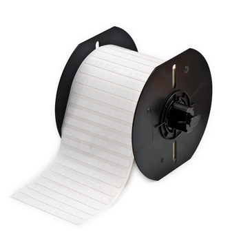 Picture of Brady White Polyimide Thermal Transfer B33-11-457 Die-Cut Thermal Transfer Printer Label Roll (Main product image)