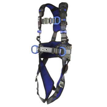 DBI-SALA ExoFit X300 Climbing, Construction, Positioning Body Harness 70007428447, Size Large, Gray - 16659