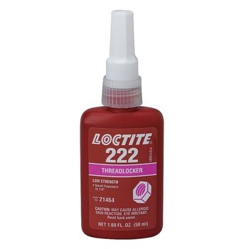 Loctite 222 Purple Threadlocker 21464, IDH:231127 - Low Strength - 50 ml  Bottle