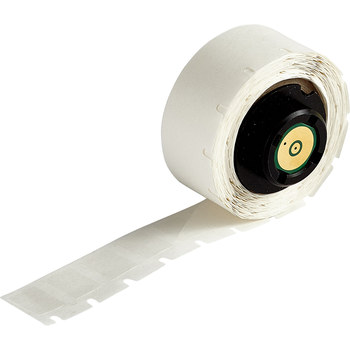 Picture of Brady Clear Polyester Thermal Transfer PTL-44-430 Die-Cut Thermal Transfer Printer Label Roll (Main product image)