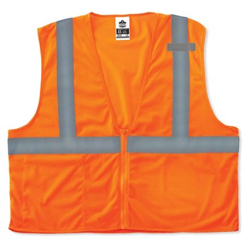 Ergodyne Glowear High-Visibility Vest 8210Z 21047 - Size 2XL/3XL - High-Visibility Orange