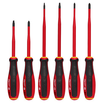 Milwaukee Slim 48-22-2206 Screwdriver Set - Steel - 84802