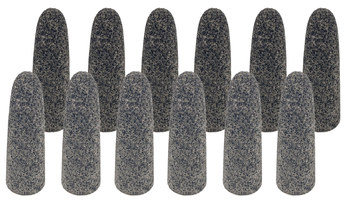 Weiler Tiger Zirc Zirconia Alumina Abrasive Cone - 1 in Length - 3/8-24 UNF Center Hole - 68301