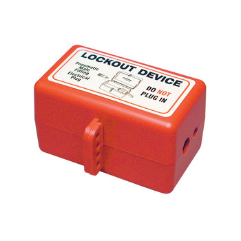 Picture of Brady Prinzing Red Polystyrene Pneumatic Lockout Device (Main product image)