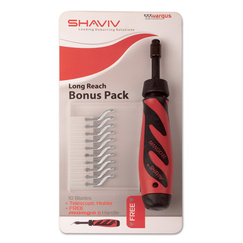 Shaviv B10S Cobalt Long Reach Deburring Tool 155-00184 - 46350