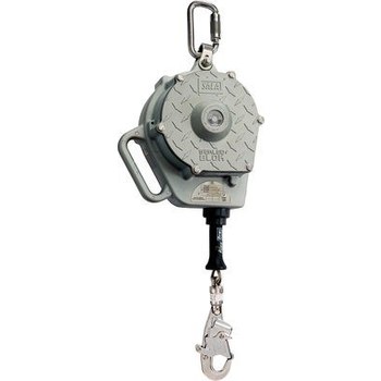 Picture of DBI-SALA Sealed-Blok Magnetic Retraction Control Silver Stainless Steel Self-Retracting Lifeline (Main product image)