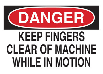 Picture of Brady B-401 Polystyrene Rectangle White English Equipment Safety Sign part number 22989 (Main product image)